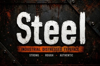 Industrial Design with Steel Type: Fonts for Bold Projects