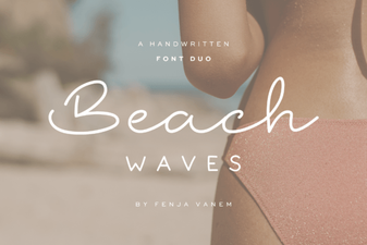 Beach Waves Duo: Free Font Pairing Ideas