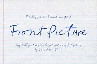 Creative Fonts for Your Front Page Design