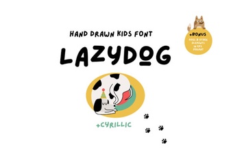 Lazydog Font: Freehand Script for Creative Projects