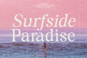 Discover Surfside Paradise Font for Creative Designs